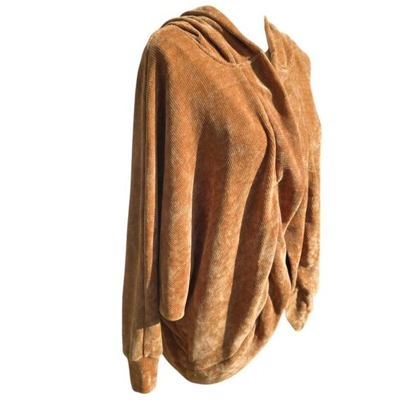 BB Dakota Women's Sidewalk Swagger Hooded Jacket Caramel Small - Picture 4 of 11